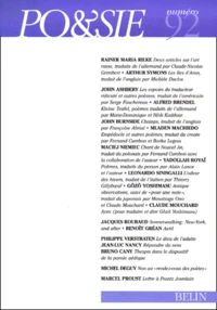 Po&sie N° 92, 2e trimestre 2000