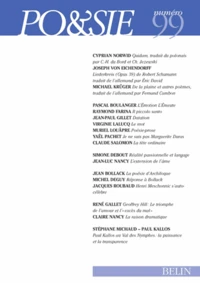 Po&sie N° 99