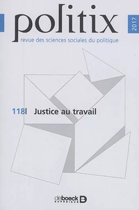 Hélène Michel - Politix N° 118, 2017 : Justice au travail.