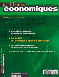 Thierry Pouch et  Collectif - Problèmes économiques N° 2.837 mercredi 24 : Le déclin agricole américain.