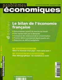 Le bilan de l'économie française