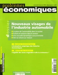 Nouveaux visages de l'industrie automobile