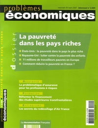 Timothy Smeeeding et Odile Join-Lambert - Problèmes économiques N° 2920, Mercredi 28 : La pauvreté dans les pays riches.