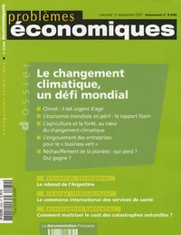 Le changement climatique, un défi mondial