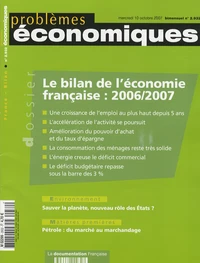 Le bilan de l'économie française 2006/2007