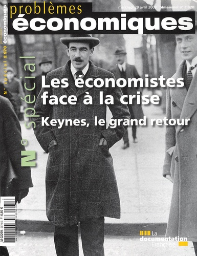 Jean-Hervé Lorenzi - Problèmes économiques N° 2970, Avril 20 : Les économistes face à la crise.