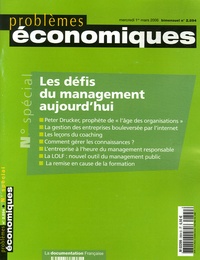 Jean-Michel Yolin et Michel Grundstein - Problèmes politiques et sociaux N° 2894, Mercredi 1e : Les défis du management aujourd'hui.