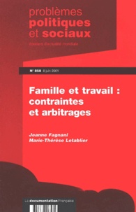 Jeanne Fagnani et Marie-Thérèse Letablier - .