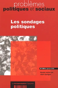 Problèmes politiques et sociaux N° 884 Janvier 2003 :  Les sondages politiques