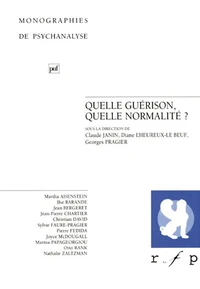 Quelle guérison, quelle normalité ?