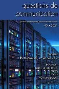 Plateformiser, un impératif ?