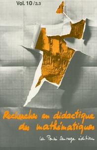 Gérard Vergnaud - Recherches en didactique des mathématiques Volume 10 N° 2-3 : .