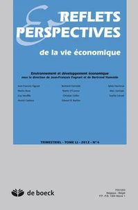 Environnement et développement économique