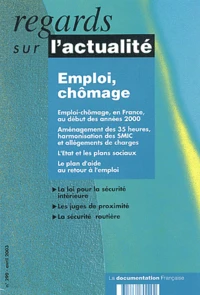Emploi, chômage