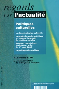 Politiques culturelles