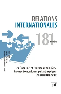 Les Etats-Unis et l'Europe depuis 1945