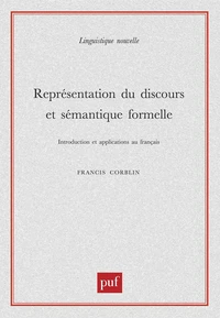 Représentation du discours et sémantique formelle