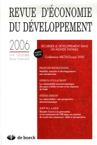 Sécuriser la développement dans un monde instable