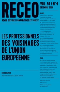 Revue d'études comparatives Est-Ouest N° 4/2020