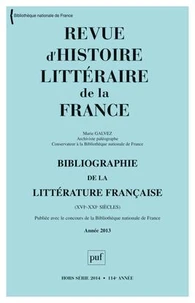 Bibliographie de la littérature française (XVIe-XXIe siècles)