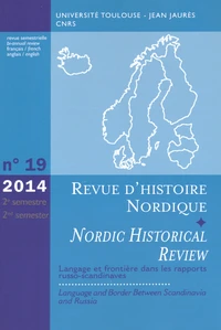 Langage et frontière dans les rapports russo-scandinaves