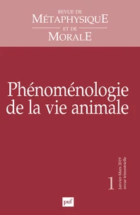 Phénoménologie de la vie animale