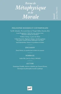 Philosophie moderne et contemporaine