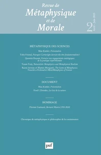 Métaphysique des sciences