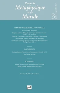 Femmes philosophes à l’époque moderne