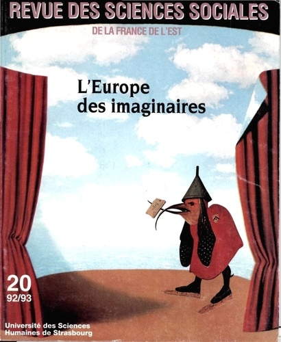 Revue des Sciences Sociales N° 20/1993 L'Europe des imaginaires