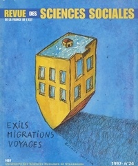 Anny Bloch et Brigitte Fichet - Revue des Sciences Sociales N° 24/1997 : Exils, migrations, voyages.
