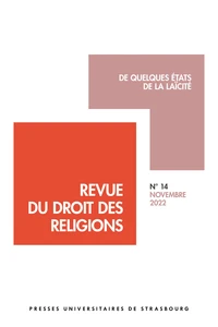 De quelques états de la laïcité
