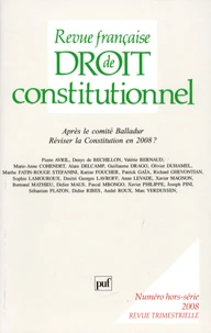 Réviser la Constitution en 2008 ?