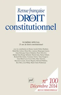 25 ans de droit constitutionnel