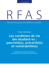 Les conditions de vie des étudiant.es : pauvreté(s), précarité(s) et vulnérabilité(s)