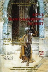 Edtudes de droit comparé : France - Pays du Maghreb