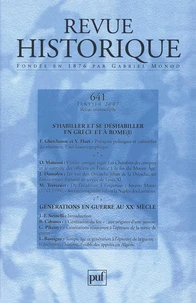 Revue historique N° 641, Janvier 2007