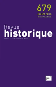 Revue historique N° 679, juillet 2016