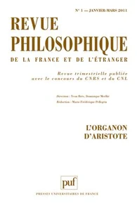 L'organon d'Aristote