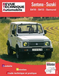  ETAI - Revue Technique Automobile N° 502.5 : Santana Suzuki S410-S413-Samuraï.