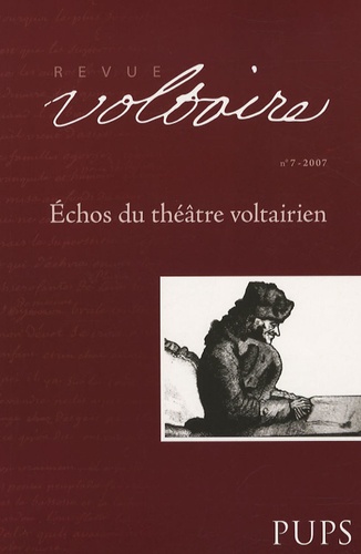 Sylvain Menant et Russell Goulbourne - Revue Voltaire N° 7/2007 : Echos du théâtre voltairien.