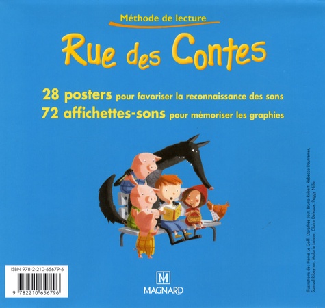 Hervé Le Goff - Rue des contes - 28 posters et 72 affichettes-sons.