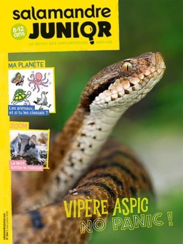  La Salamandre - Salamandre Junior N° 124, juin-juillet 2019 : Vipère aspic, no panic !.