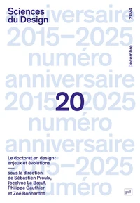 Sciences du design N° 20, décembre 2024