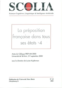 La préposition française dans tous ses états