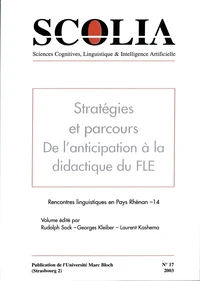 Stratégies et parcours