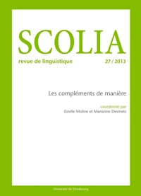 Les compléments de manière