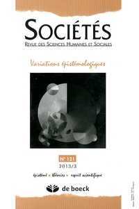 Fabio La Rocca - Sociétés N° 121/2013/3 : Variations épistémologiques.
