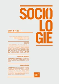 Sociologie Volume 11 N°4, 2020