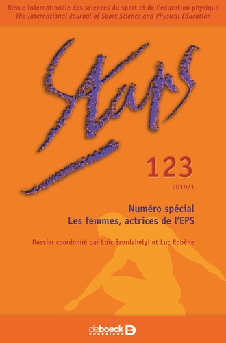 Staps N° 123/2019-1 Les femmes, actrices de l'EPS